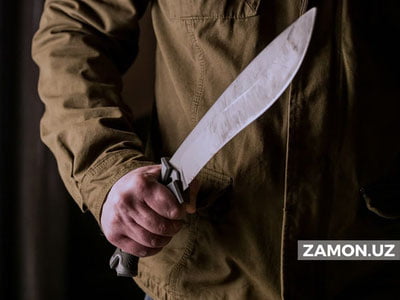 Ҳомиладор хотини ва қайнотасини чопқи билан чопиб ташлаган эркак 20 йилга қамалди