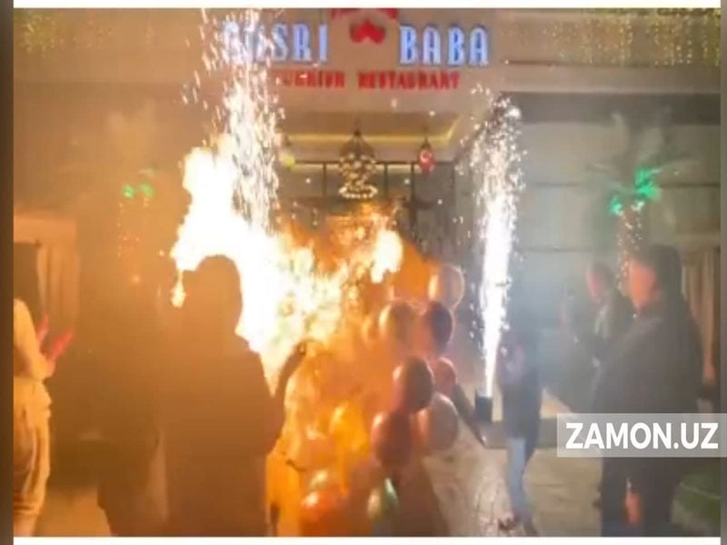 Озода Нурсаидовани туғилган кунида газ орқали шиширилган шарлар портлаб кетди