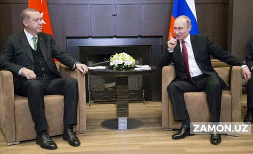 Erdo‘g‘an Suriya masalasida Putin bilan uchrashmoqchi