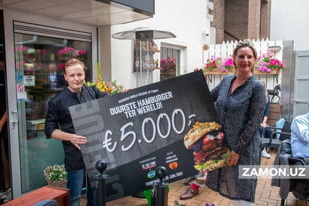 Дунёдаги энг қиммат бургердан таътиб кўрармидингиз?