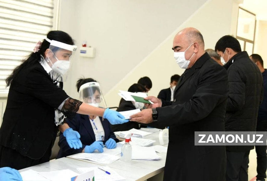 Қашқадарё вилояти ҳокими Зойир Мирзаев овоз берди