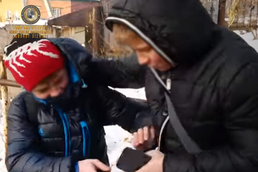 Вояга етмаган  талончи қўлга олинди