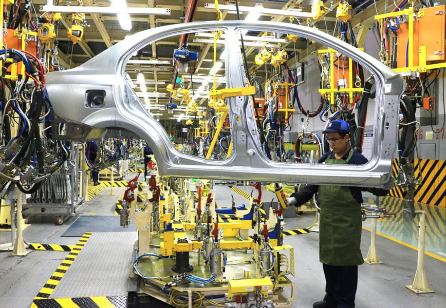 Автомобиль ишлаб чиқариш жараёни