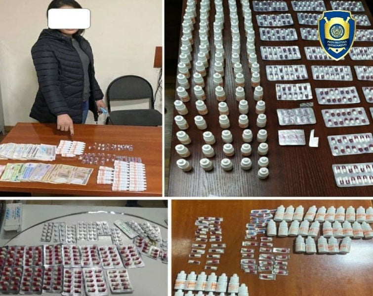 Тошкентда кучли таъсир қилувчи дори воситаларининг ноқонуний савдоси фош бўлди
