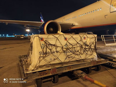 Юртимизга "Спутник V" вакцинасининг 40 минг дозалик 1-компоненти олиб келинди