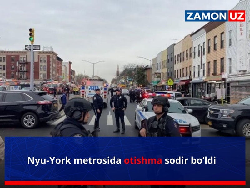 Nyu-York metrosida otishma sodir bo‘ldi