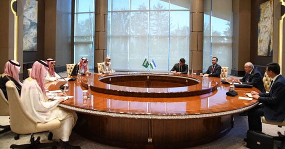 Саудия Aрабистони ТИВ раҳбари билан учрашув бўлиб ўтди