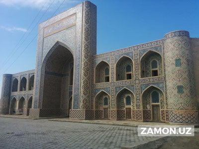 ЮНEСКО «Абдуллахон» мадрасаси қайта тикланиши учун грант ажратди