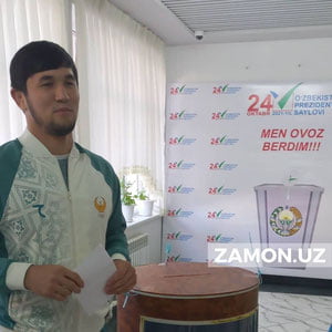 Спортчиларимиз сайловда фаол қатнашмоқда