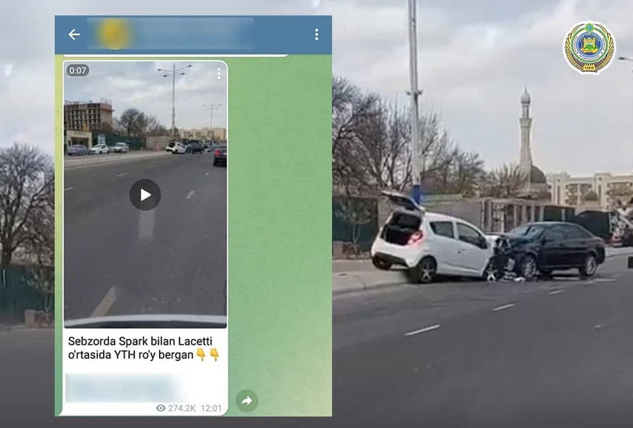 Юнусобод туманида рўй берган ЙТҲ юзасидан  текширув ишлари  ўтказилмоқда