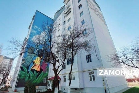 Деворга чизилган расм Шавкат Мирзиёевга ёқди