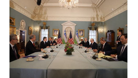 Абдулазиз Комилов Энтони Блинкен билан учрашди