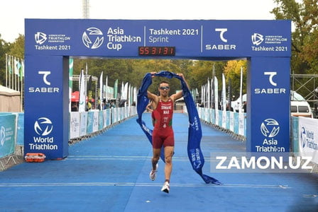 Triatlon bo‘yicha Osiyo kubogi yakuniga yetdi
