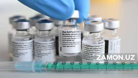 Ўзбекистонга   ўзбек–хитой вакцинасининг 2,5 миллион дозаси келтирилди