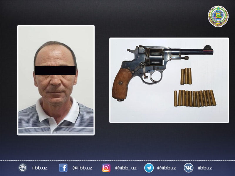 Тошкентда ўқотар қурол сақлаган шахс аниқланди