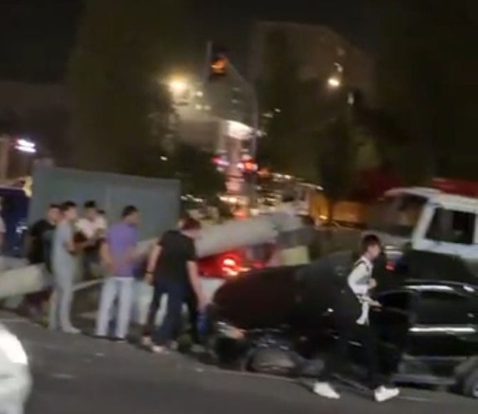 Тошкентда 8 та машина иштирокида ЙТҲ содир бўлди