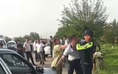 Қашқадарёда ЙПХ ходимига бўйсунмай, жанжаллашган ҳайдовчи қамалди
