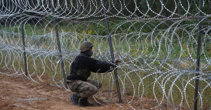 Латвия–Белорус чегарасида панжара қуришнинг 2-босқичи бошланди