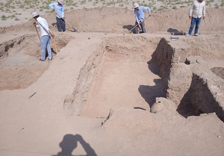 Қашқадарёда Амир Темур даврига оид қишлоқ харобалари топилди