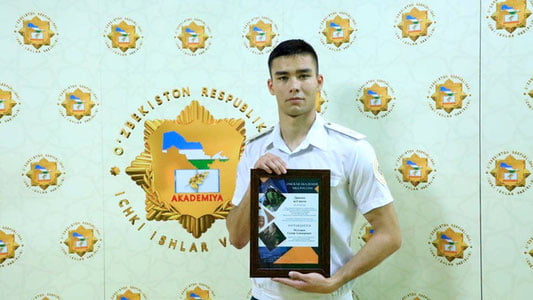IIV Akademiyasi kursanti MDH davlatlari orasida o‘tkazilgan xalqaro tanlovda g‘alaba qozondi