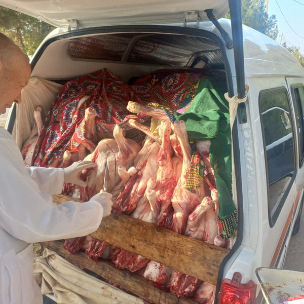 Бойсунда 2 машина сифатсиз гўшт аниқланди