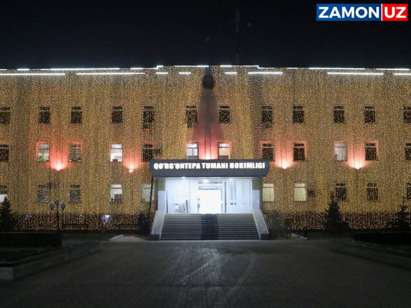 "Тўқликка шўхлик" — Янги йил учун безатилган чироқлар кўплаб муҳокамаларга сабаб бўлди