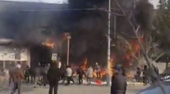 Андижондаги чойхонада ёнғин чиқди