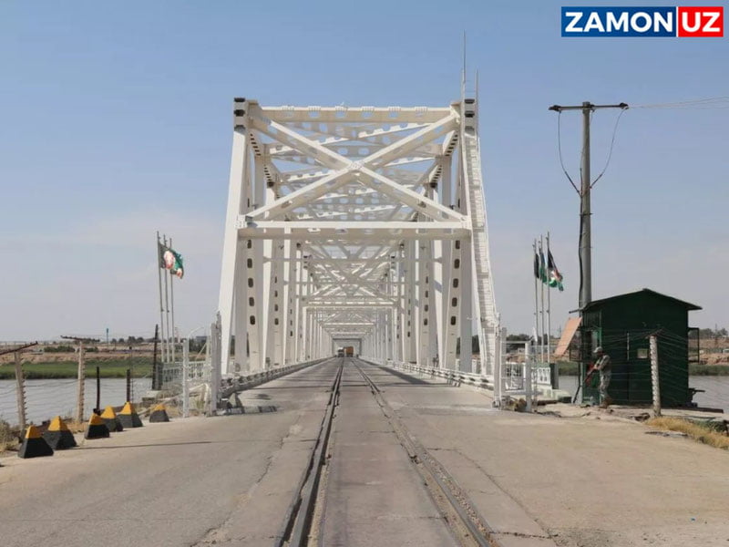 Ўзбекистондан Афғонистонга темир йўл қатнови қайта тикланди