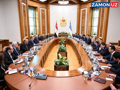 Ўзбекистон ва Миср Президентлари музокара ўтказишди
