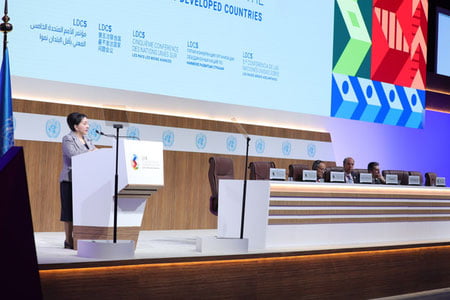 Танзила Нарбаева БМТ конференциясида қатнашди