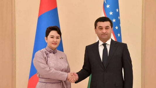 Бахтиёр Саидов Мўғулистон ташқи ишлар вазири билан учрашди