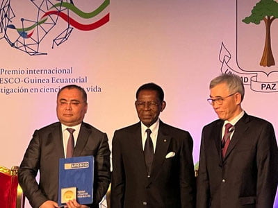 Иброҳим Абдураҳмонов UNESCO’нинг халқаро мукофотига сазовор бўлди