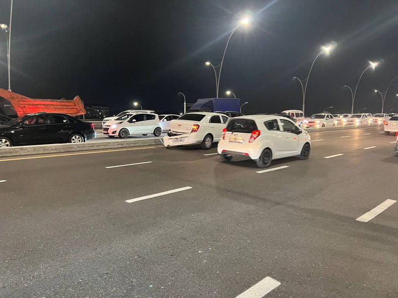 Тошкентда тўртта машина ЙТҲга учради