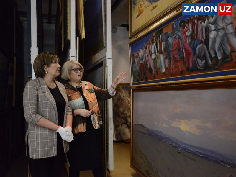 Ўзбекистондан илҳомланган: қозоқ рассомларининг ноёб расмлари ягона иллюстрацияли китобда чоп этилади