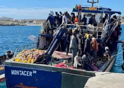 Италияга ноқонуний муҳожирларнинг янги оқими кела бошлади