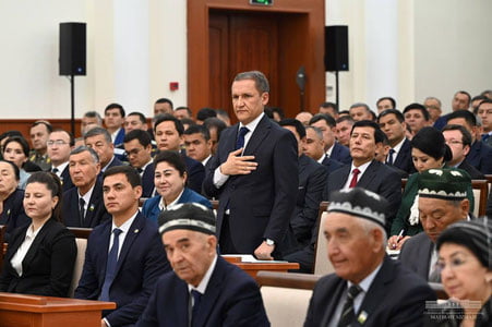 Rasman: Jo‘rabek Rahimov Xorazm viloyat hokimi etib tasdiqlandi