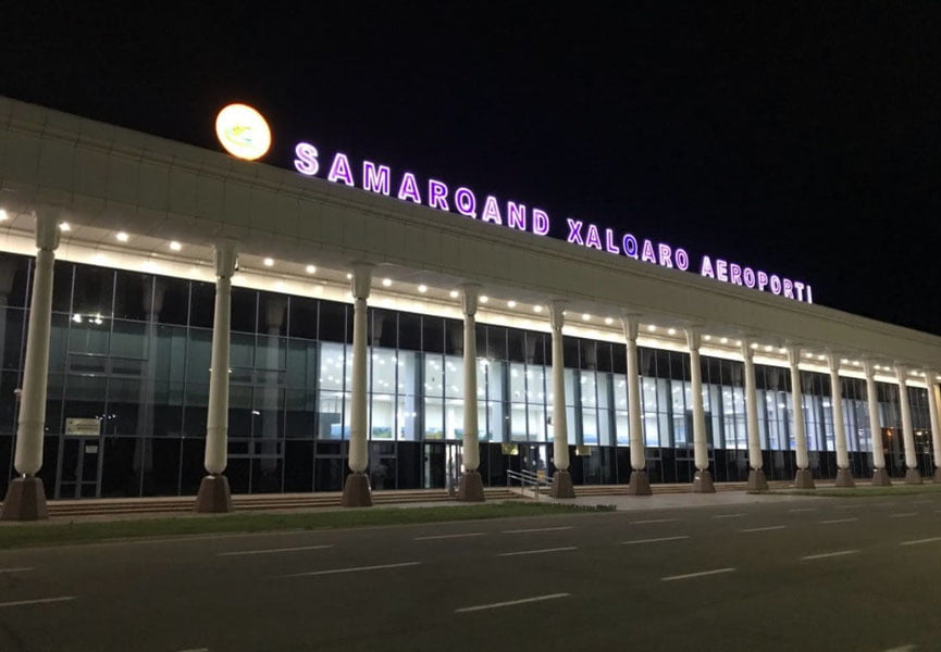 Samarqand xalqaro aeroporti ikki soatga yopildi