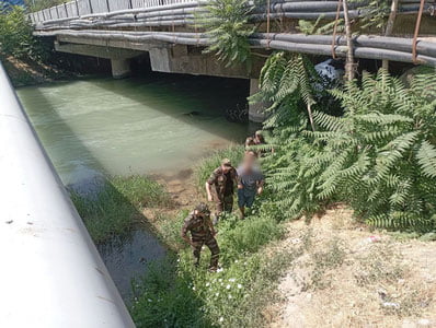 Тошкентда сувда чўкаётган фуқаро қутқариб қолинди