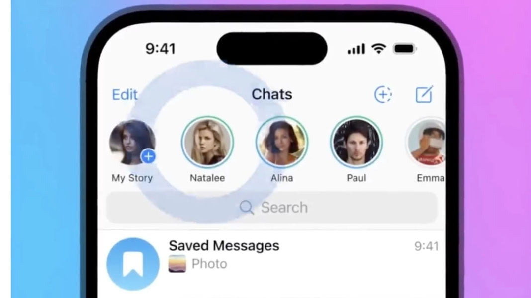 Энди Telegram'да ҳам «stories» қўйса бўлади