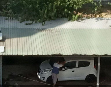 Тошкентда ичимлик сувига машина ювган фуқаро жазоланди