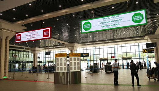 Раъно Жўраева иши «тугатилгач», аэропортлардаги яшил ва қизил йўлакли тизим ҳам тугатилди