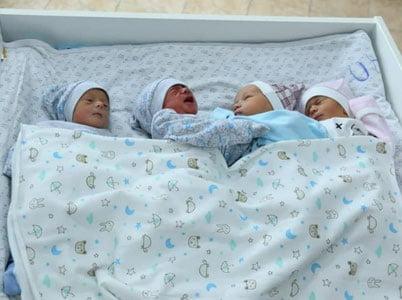 Тошкентда 4 нафар эгизак дунёга келди