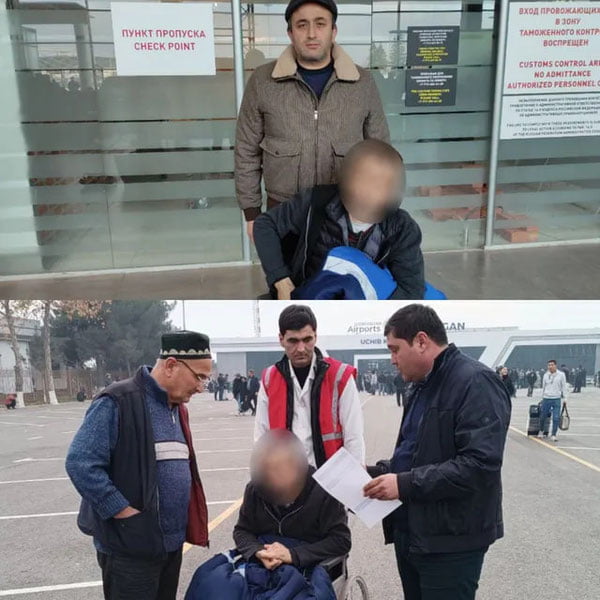 Қийин аҳволда қолган юртдошимиз Ўзбекистонга олиб келинди