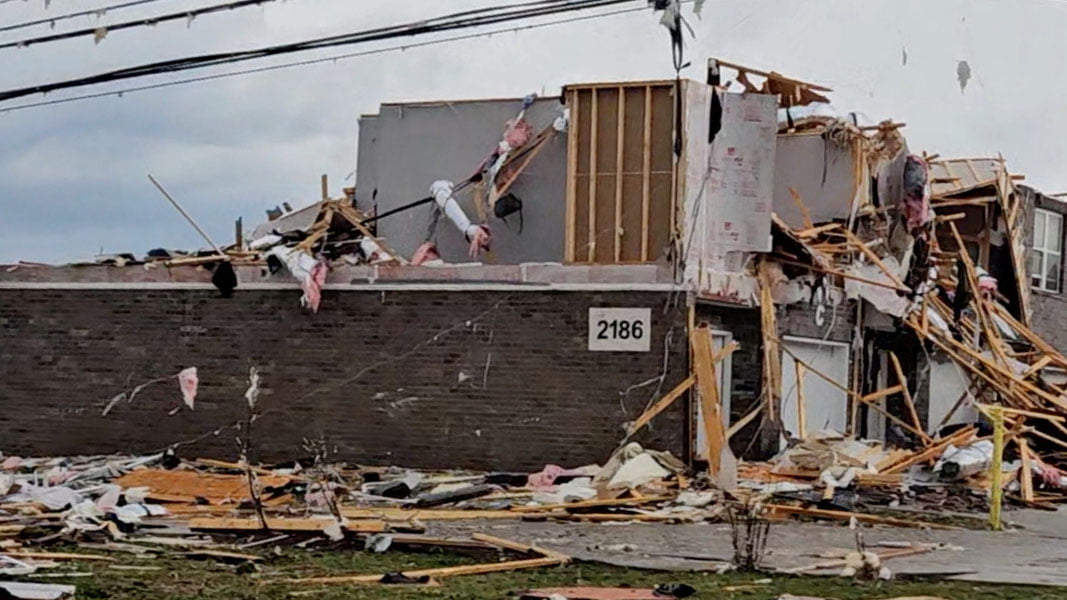 АҚШда кучли торнадо юз берди