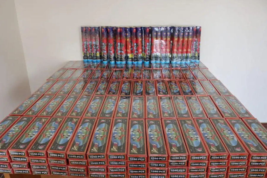 Фарғона ва Тошкентда катта миқдордаги пиротехникалар тўхтатиб қолинди