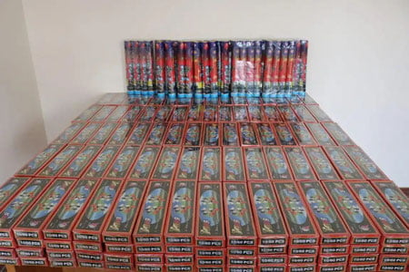 Фарғона ва Тошкентда катта миқдордаги пиротехникалар тўхтатиб қолинди