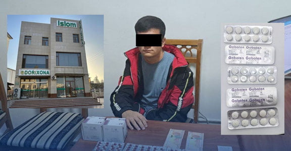 Qarshida noqonuniy psixotrop dori vositalari sotgan dorixonalar aniqlandi