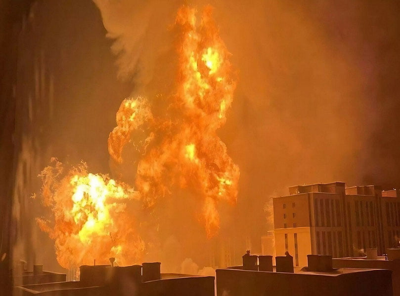 Мўғулистонда 60 тонна газ портлаб кетди