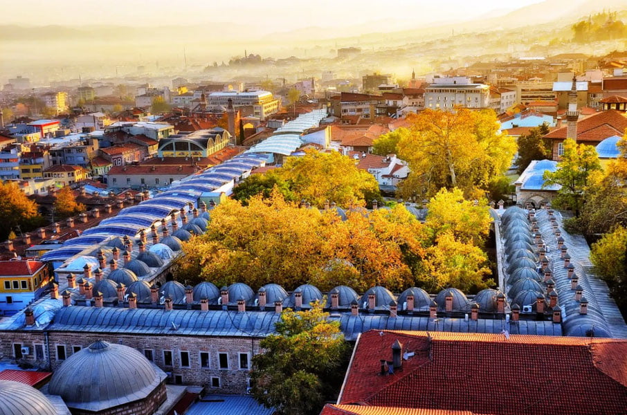 Bursa 1 yilda 2,5 milliondan ortiq ziyoratchini qabul qildi