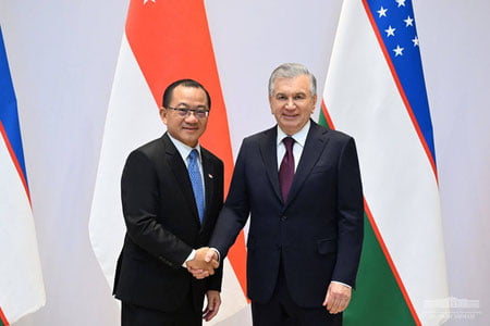 Mirziyoyev Singapur Parlamenti Spikerini qabul qildi
